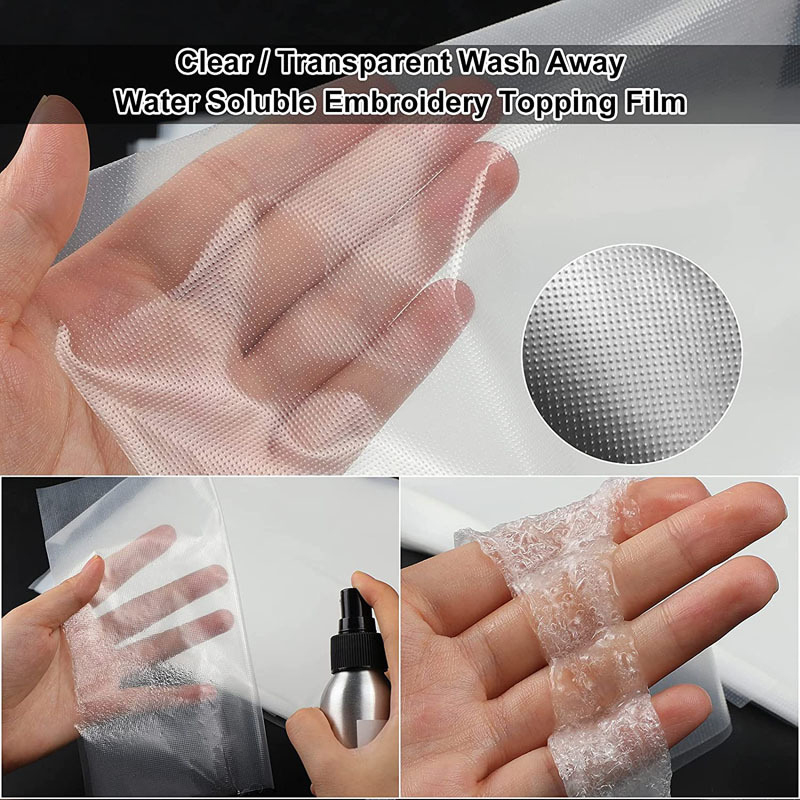 Embroidery Stabilizer Backing - Estabilizador de bordado de película Soluble