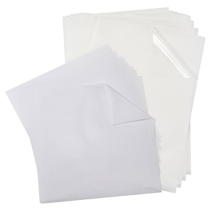 Embroidery Stabilizer Backing - [ABFI!】 20 hojas adhesivas termoadhesivas de
