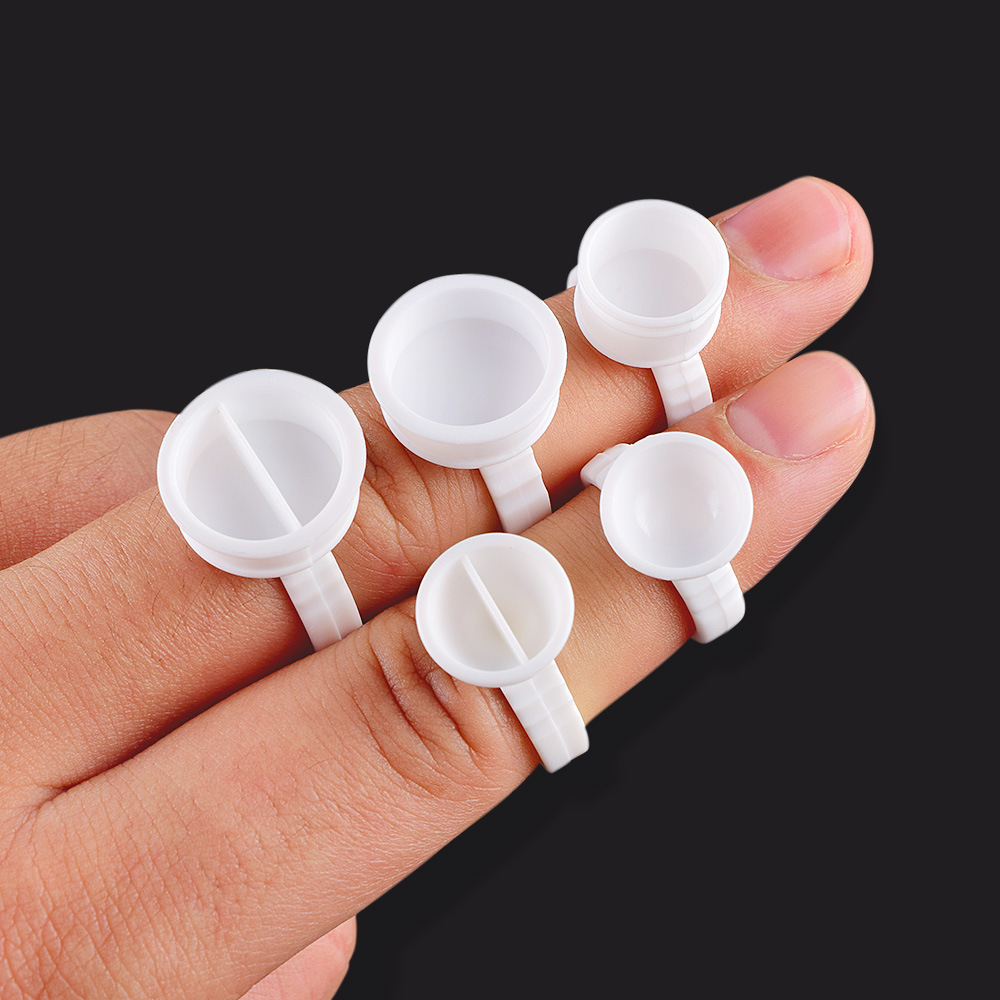 White Toner Transfer Paper - Anillo de pigmento de plástico desechable,