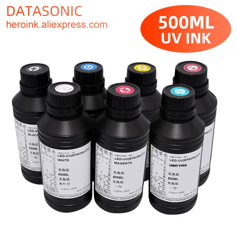 Solvent Printer Ink - Botella de 500ML de tinta UV