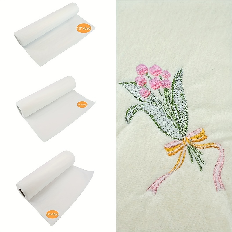 Embroidery Stabilizer Backing - 1 Rollo de Estabilizador Soluble en