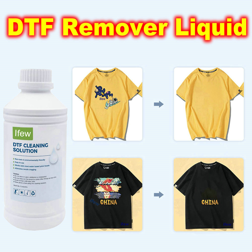 Commercial Vinyl Printing - Removedor de Tinta DTF para Ropa,