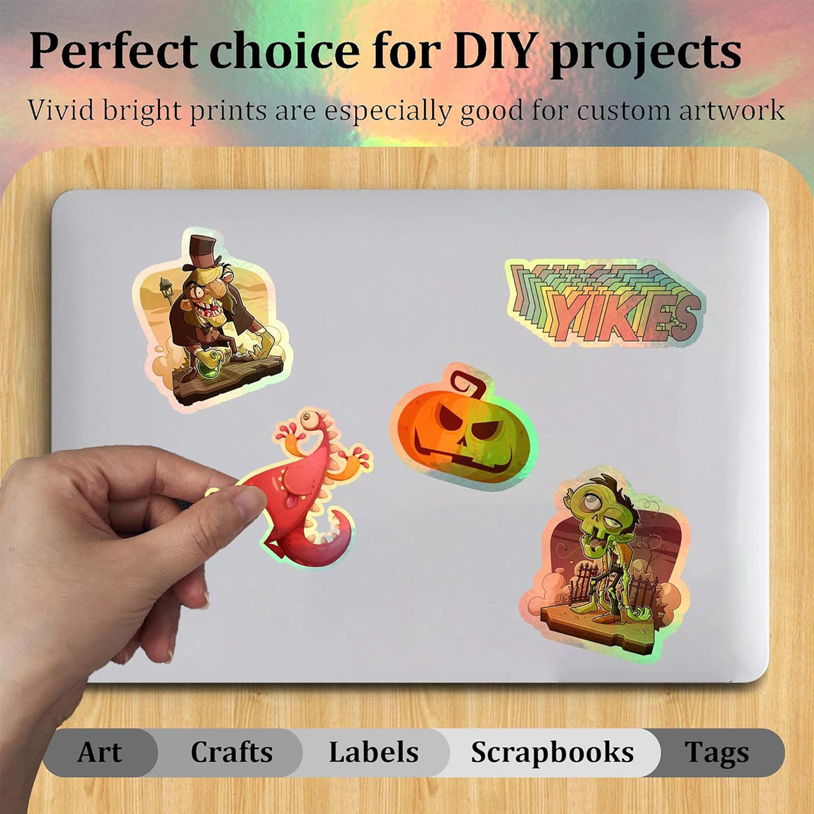 10 hojas de papel adhesivo imp - Commercial Vinyl Printing reseña y precio