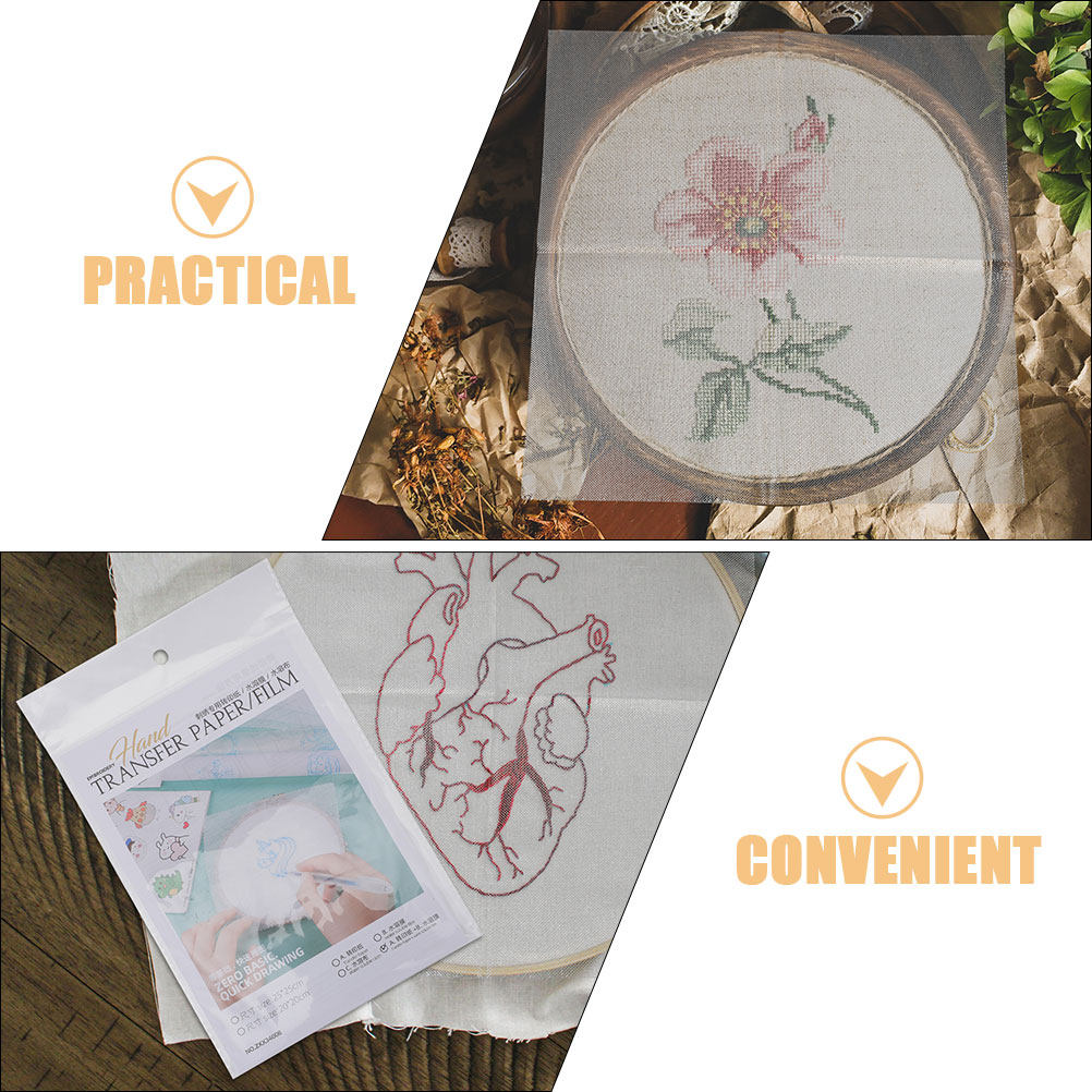 8 Piezas de Estabilizadores Te - Embroidery Stabilizer Backing reseña y precio