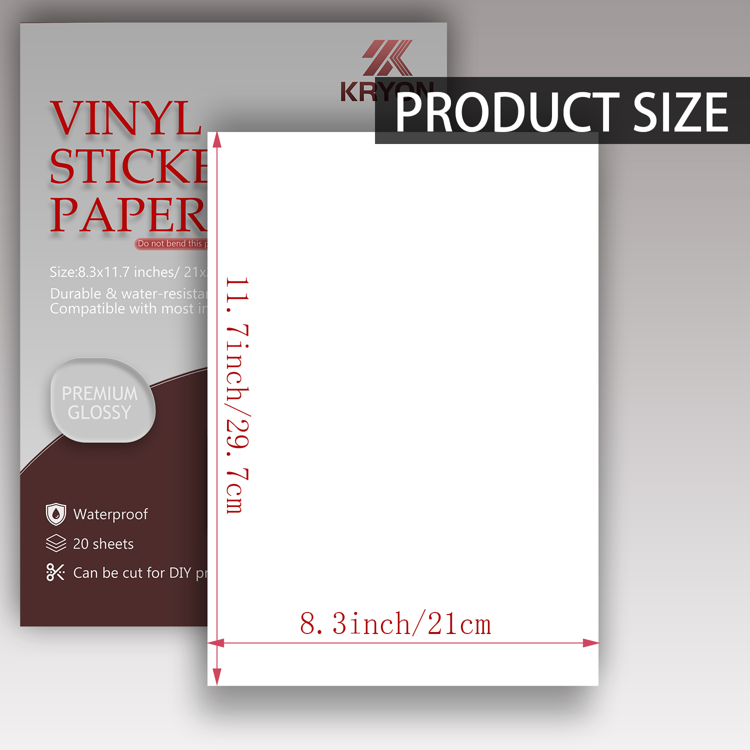 Papel Adhesivo de Vinilo Impri - Commercial Vinyl Printing reseña y precio