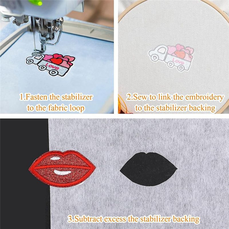 [ABFI!】 20 hojas adhesivas ter - Embroidery Stabilizer Backing reseña y precio