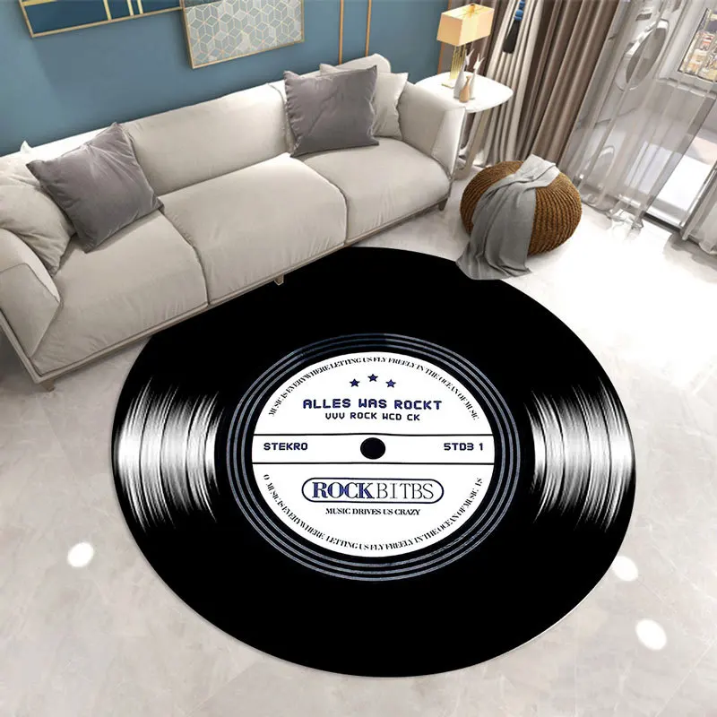 Alfombras redondas suaves con  - Commercial Vinyl Printing reseña y precio