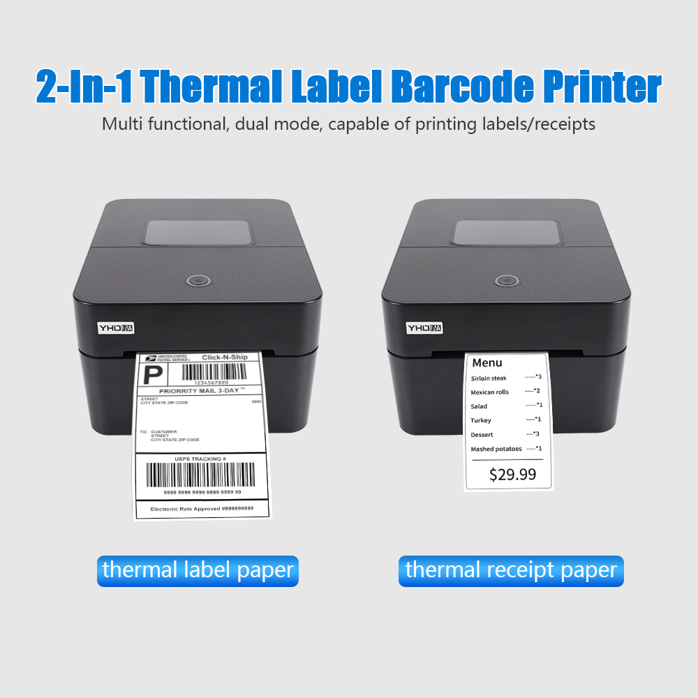 YHDAA Impresora térmica de eti - Commercial Printing Options reseña y precio