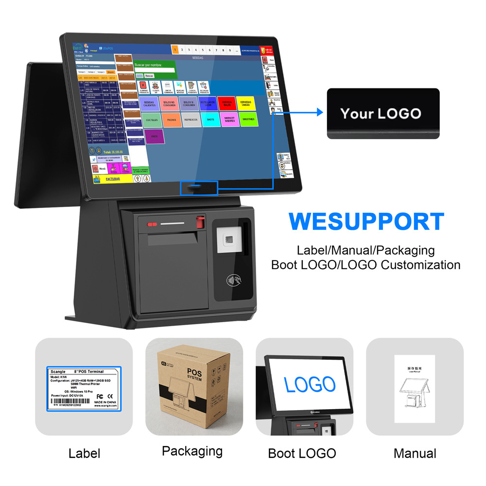 Caja Registradora Comercial de - Commercial Printing Options reseña y precio
