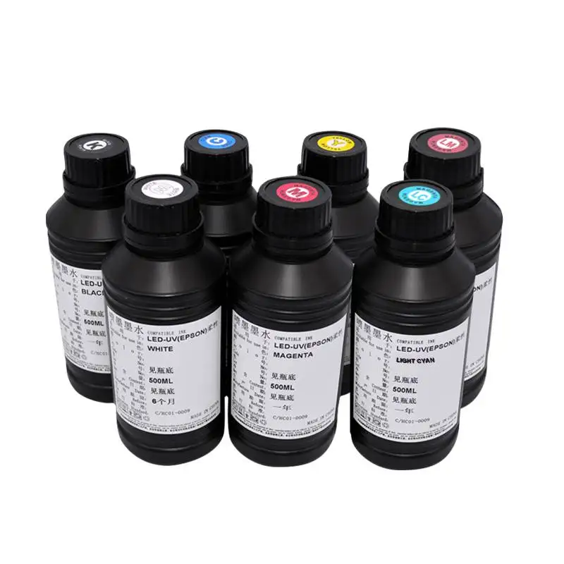 Botella de 500ML de tinta UV L - Solvent Printer Ink reseña y precio