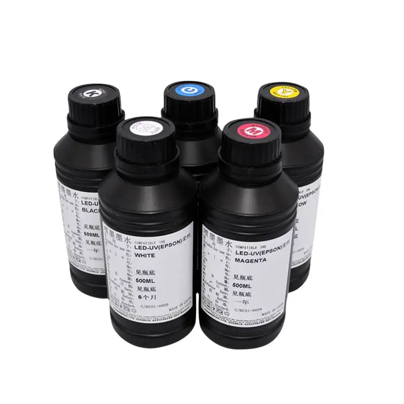 Botella de 500ML de tinta UV L - Solvent Printer Ink reseña y precio