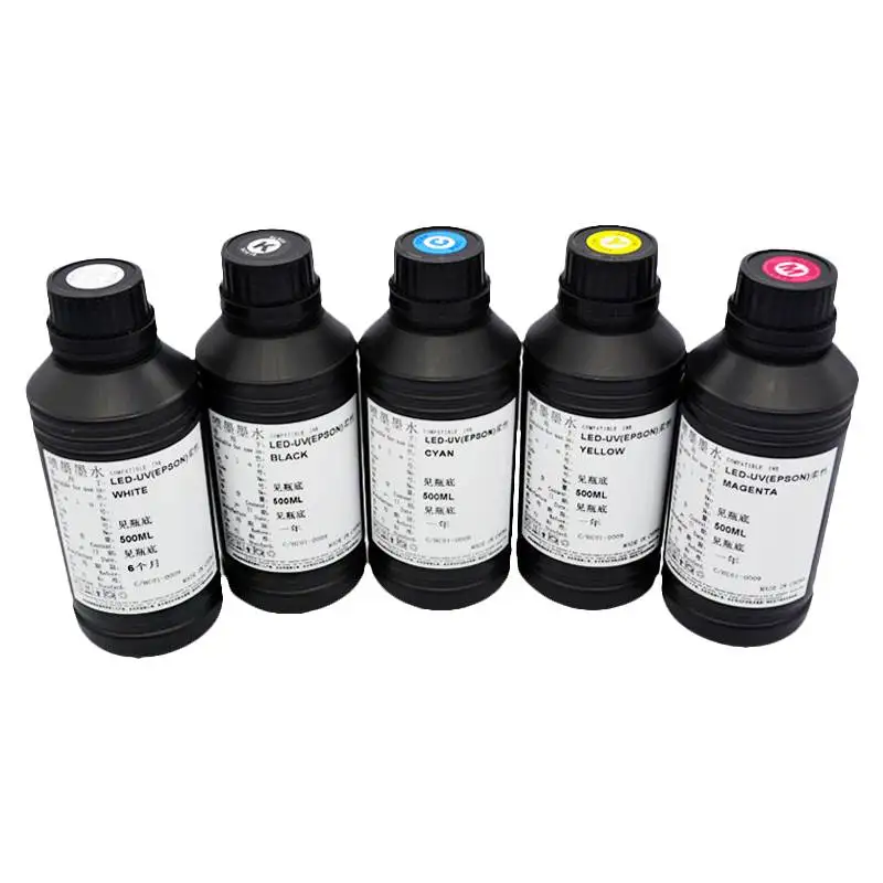 Botella de 500ML de tinta UV L - Solvent Printer Ink reseña y precio