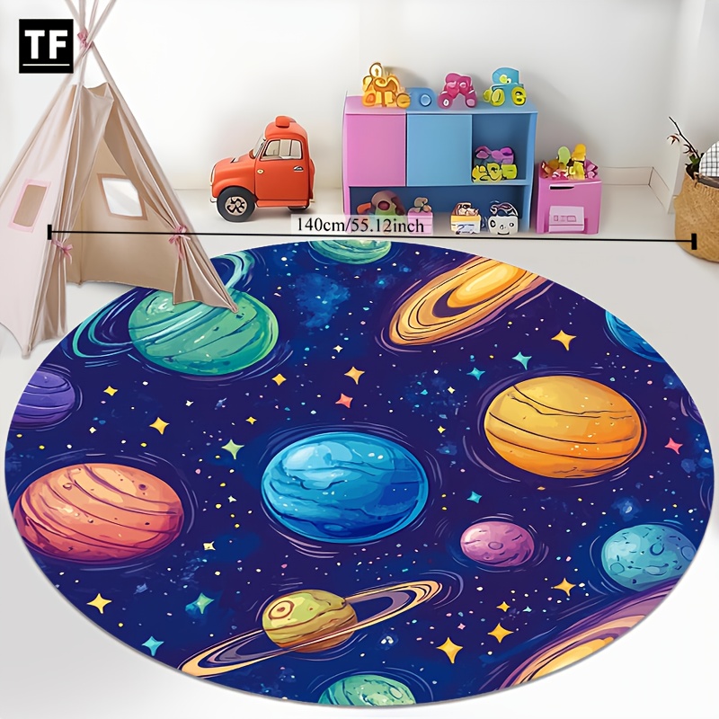 Alfombra Redonda con Estampado - Commercial Printing Usa reseña y precio