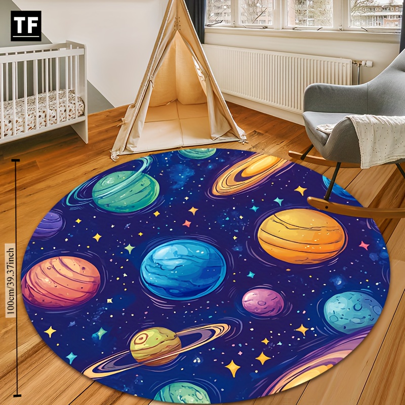 Alfombra Redonda con Estampado - Commercial Printing Usa reseña y precio