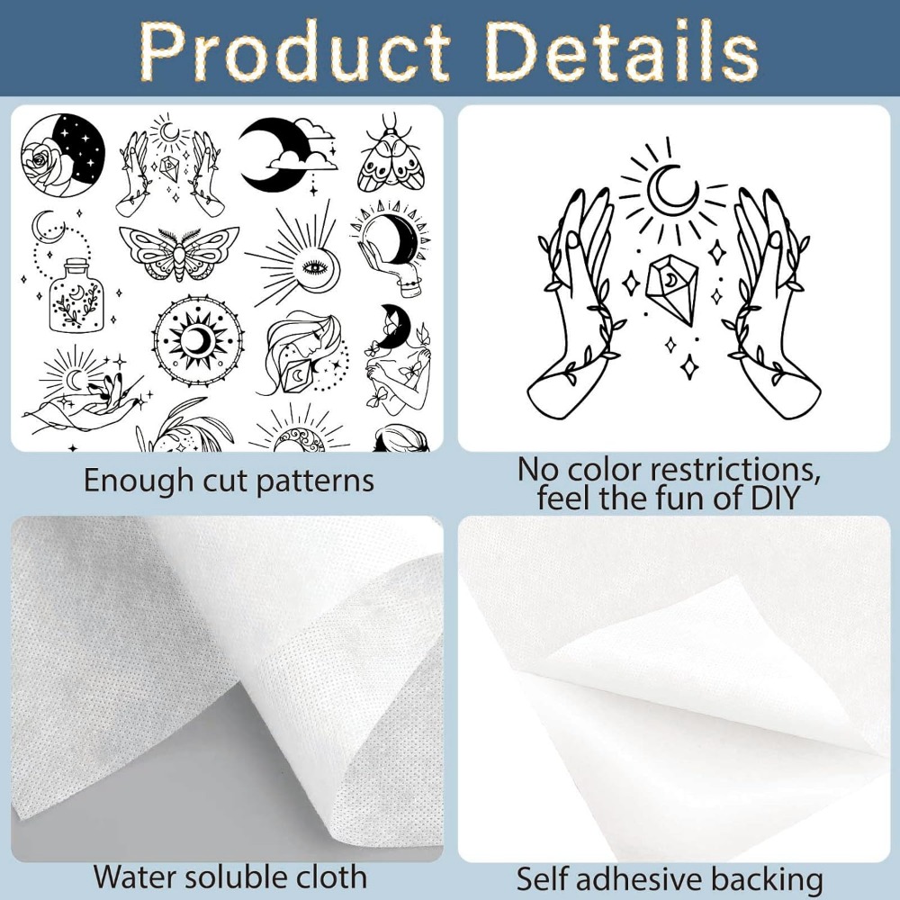 Estabilizadores de bordado Sol - Embroidery Stabilizer Backing reseña y precio
