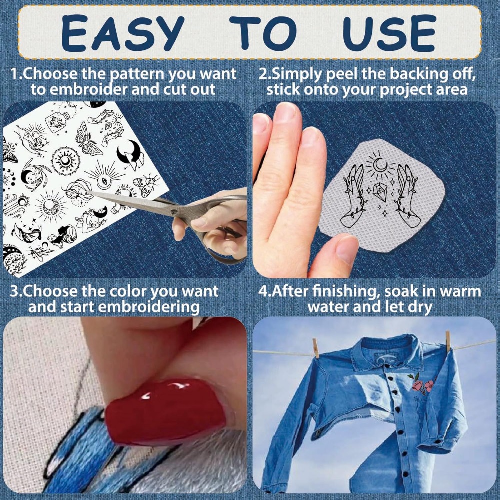 Estabilizadores de bordado Sol - Embroidery Stabilizer Backing reseña y precio