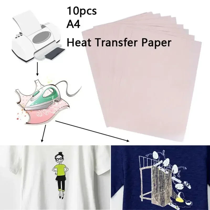 Camiseta de papel de transfere - White Toner Transfer Paper reseña y precio
